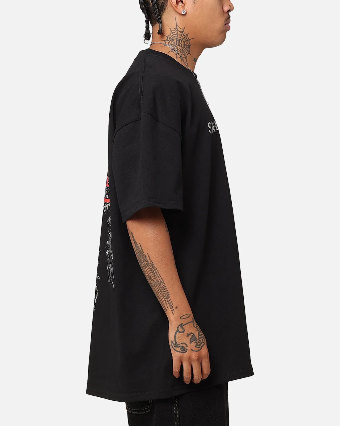 Saint Morta Dragon Heavyweight T-Shirt Black sold by Culture Kings product image thumbnail 5