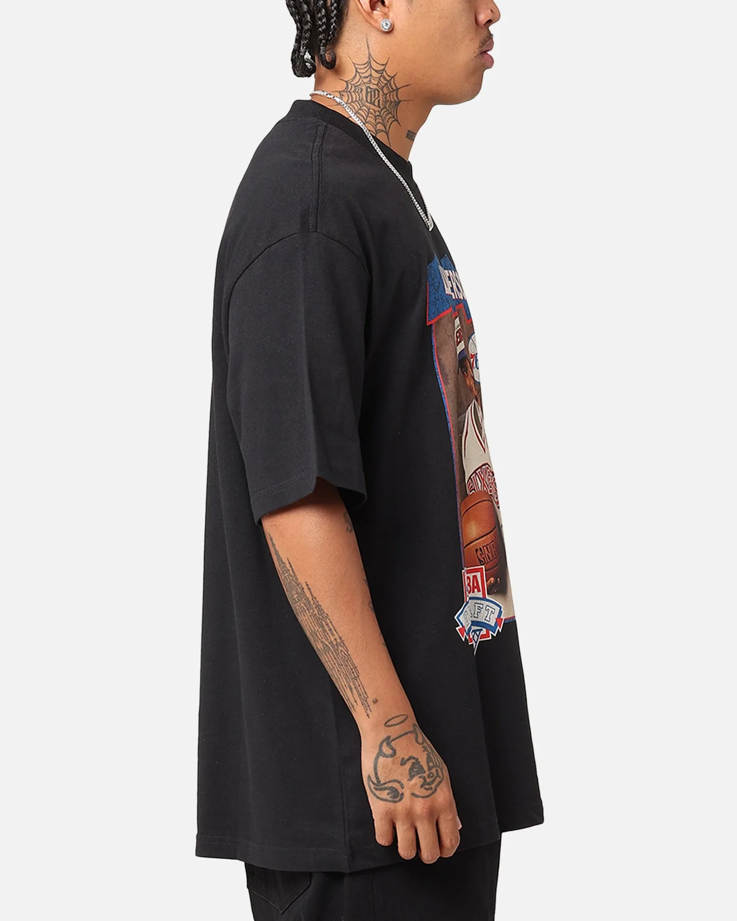 Mitchell & Ness Philadelphia 76ers 1996 NBA Draft T-Shirt Faded Black sold by Culture Kings product image thumbnail 5
