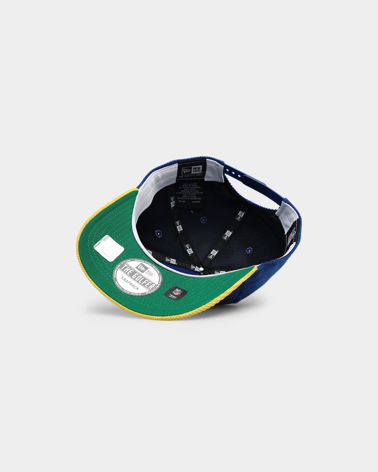 New Era Los Angeles Rams 'Throwback Corduroy' Golfer Snapback Blue sold by Culture Kings product image thumbnail 6