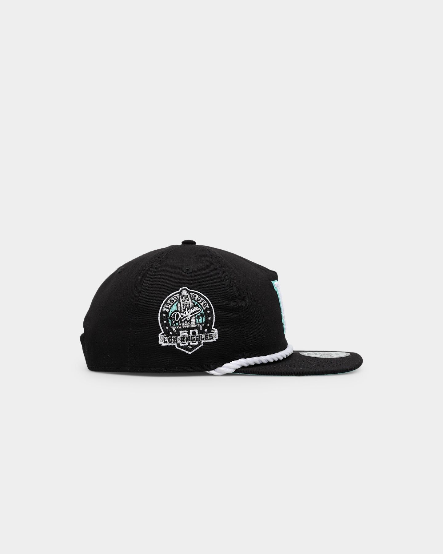 New Era Los Angeles Dodgers 'Black Cool Mint Golfer Collection' Golfer Snapback Black/Mint sold by Culture Kings product image thumbnail 3