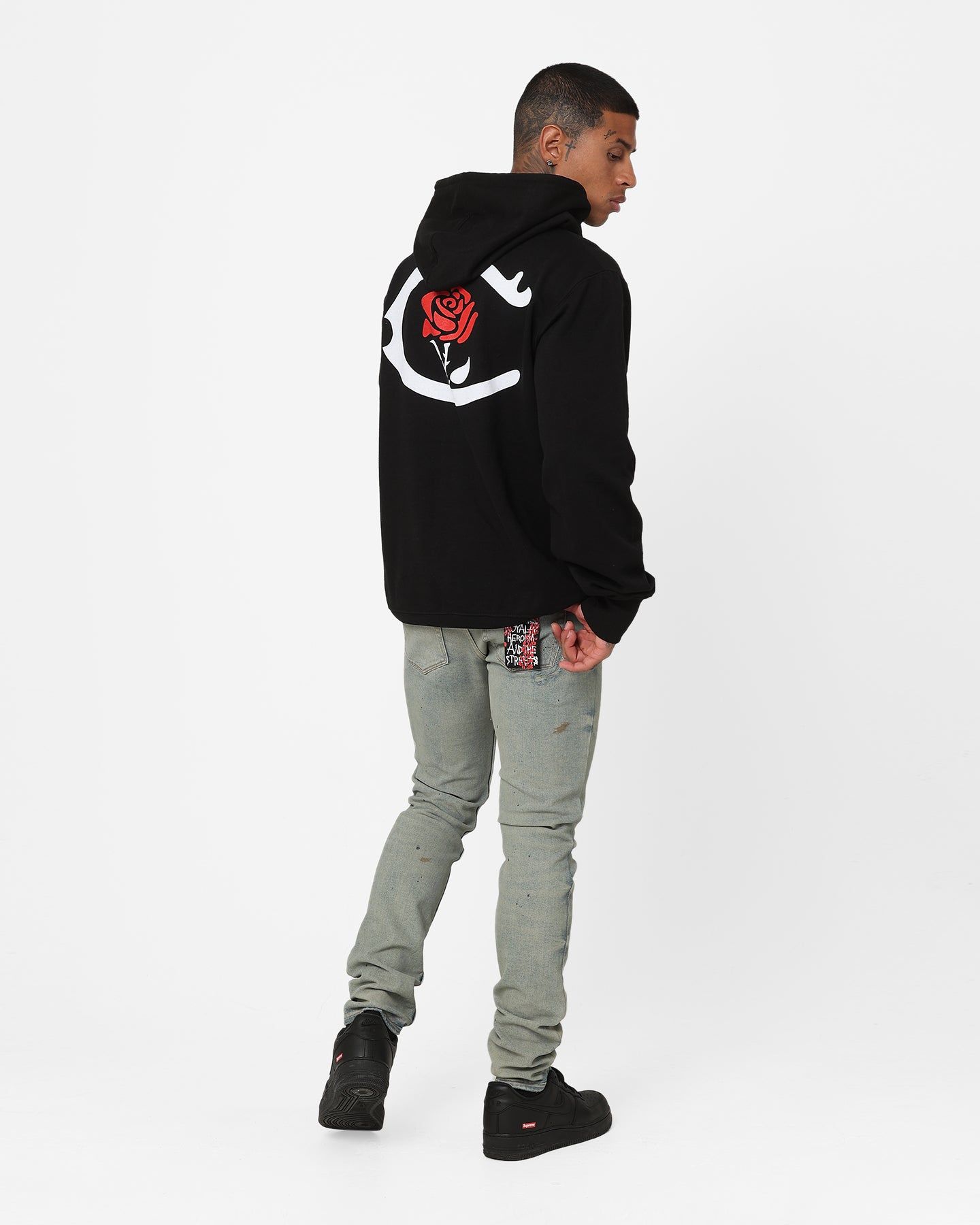 Carre C-Rosa Classic Hoodie Black sold by Culture Kings product image thumbnail 3