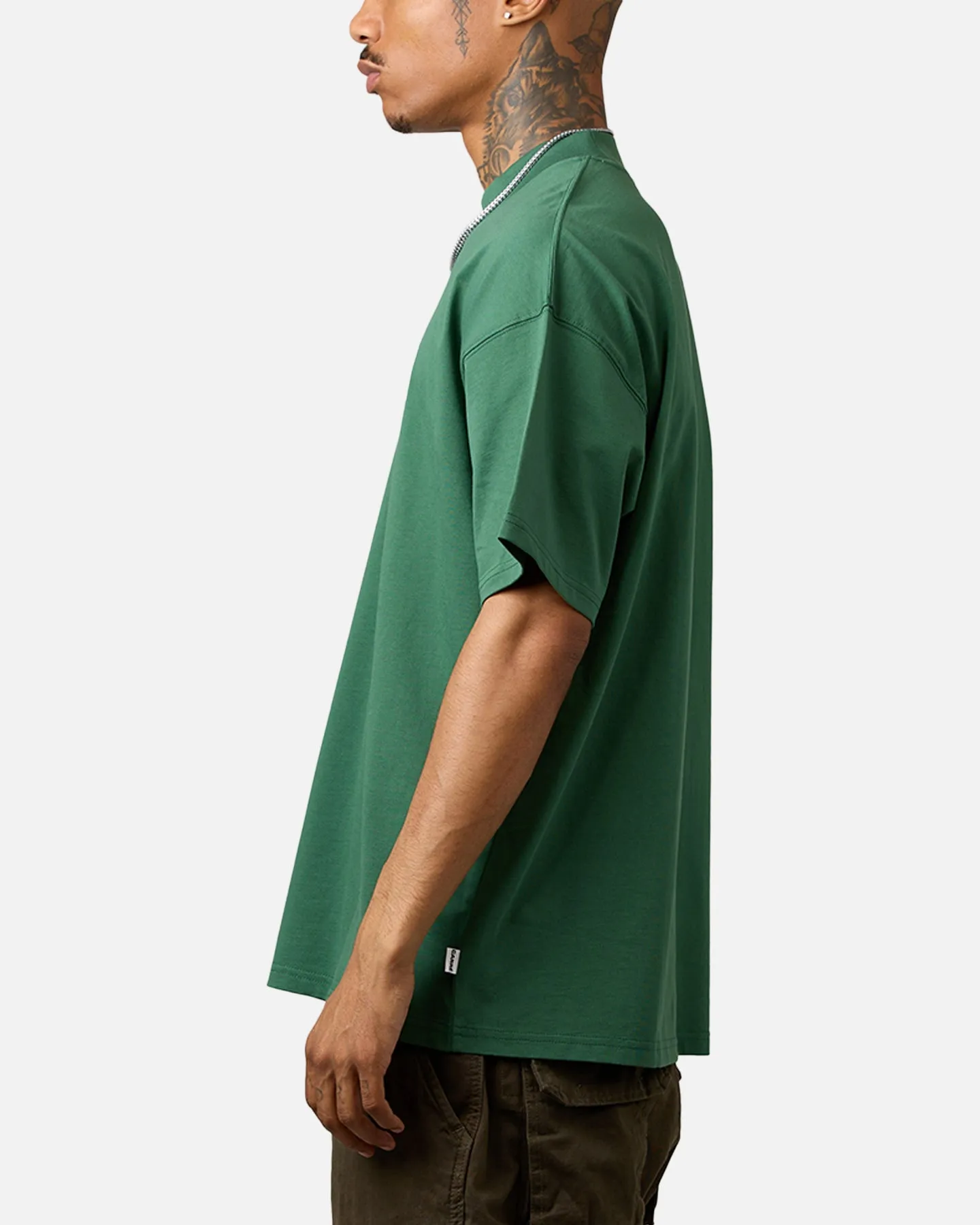 Carre Damask Oversized T-Shirt Forest Green sold by Culture Kings product image thumbnail 5