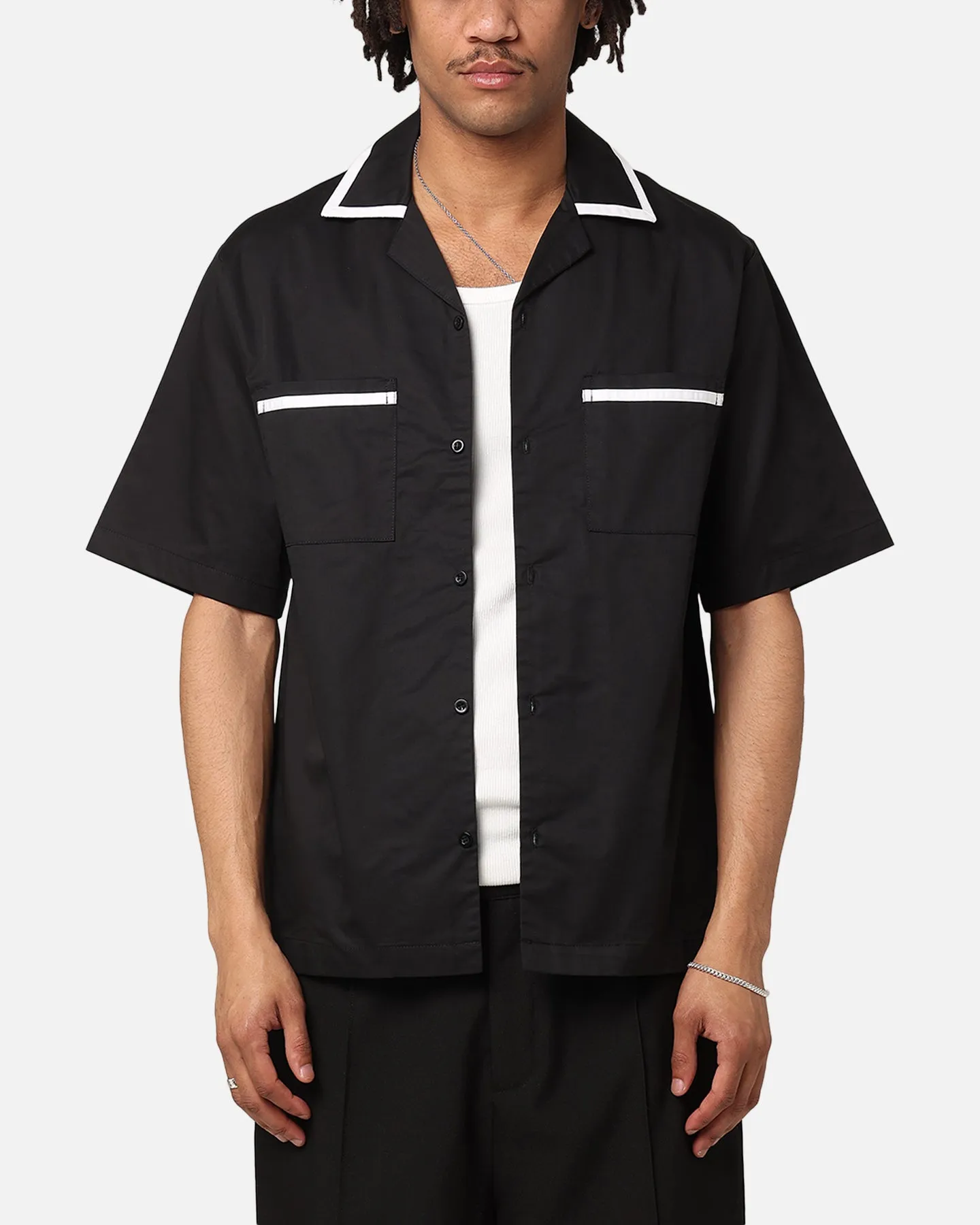 XXIII Accent Bowling Shirt Black/White sold by Culture Kings