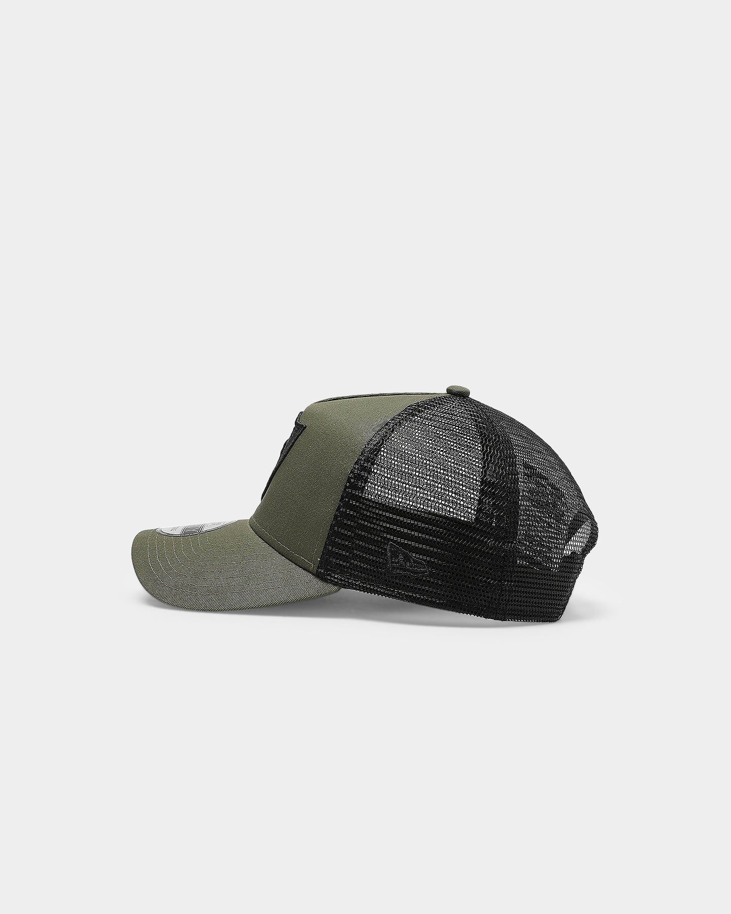 New Era Las Vegas Raiders 9FORTY A-Frame Trucker Snapback Olive/Black sold by Culture Kings product image thumbnail 5