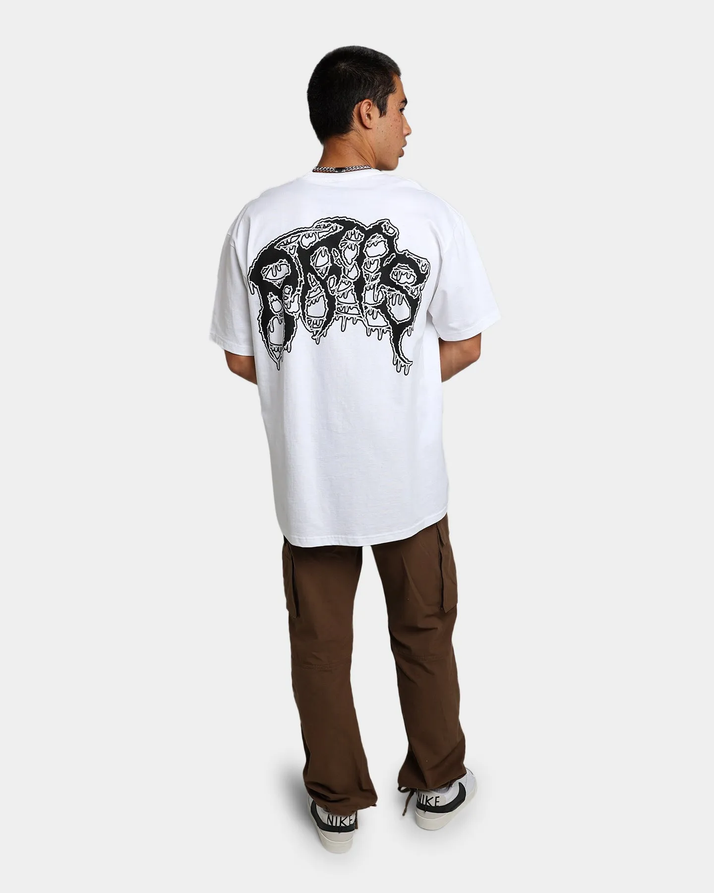 Rats Get Fat X Funeral French FF Car T-Shirt White sold by Culture Kings product image thumbnail 3