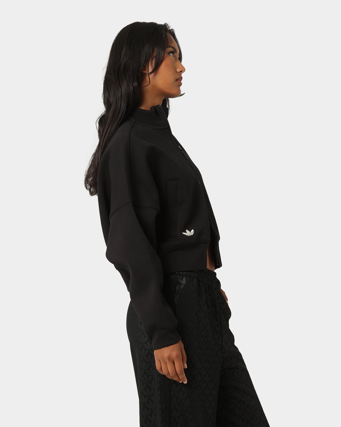 Adidas Women's Tracktop Jacket Black sold by Culture Kings product image thumbnail 5