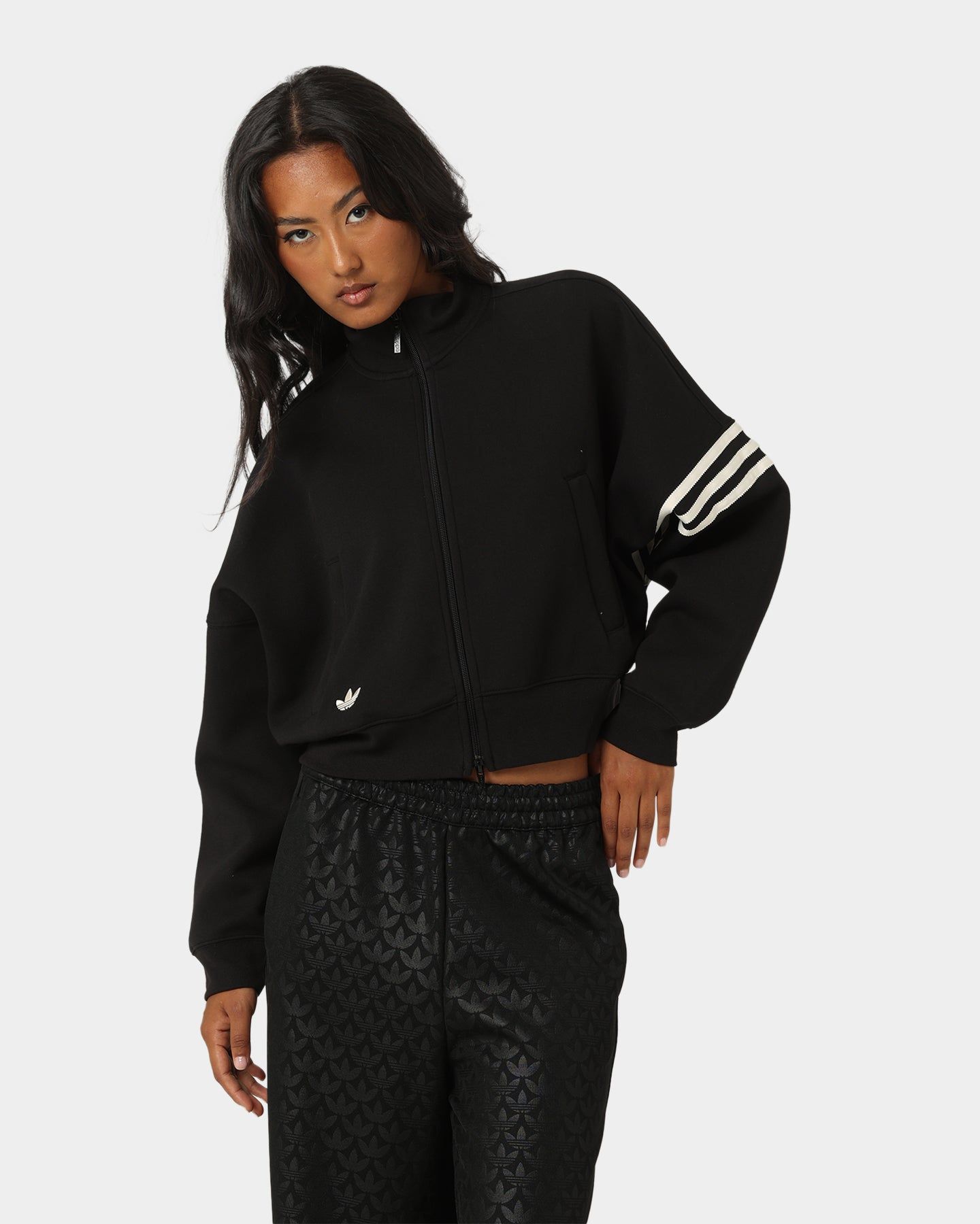 Adidas Women's Tracktop Jacket Black sold by Culture Kings