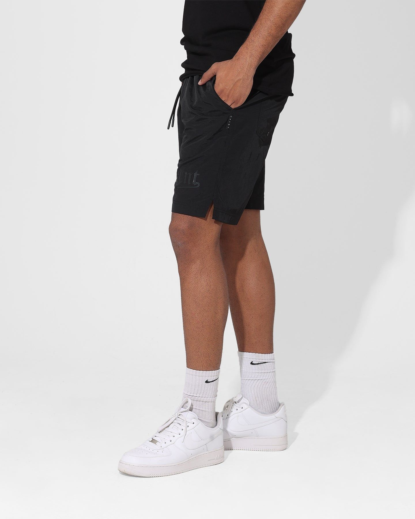 Saint Morta Westside Allstar Beach Shorts Black/Black sold by Culture Kings product image thumbnail 4