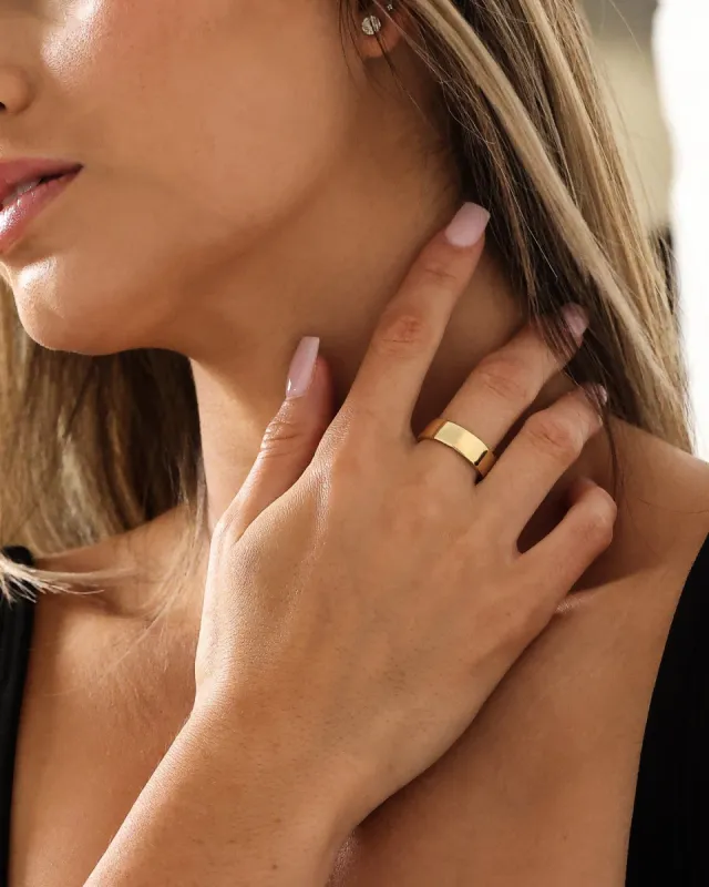 House Of Auric Resolute Ring 18K Gold Vermeil sold by Culture Kings