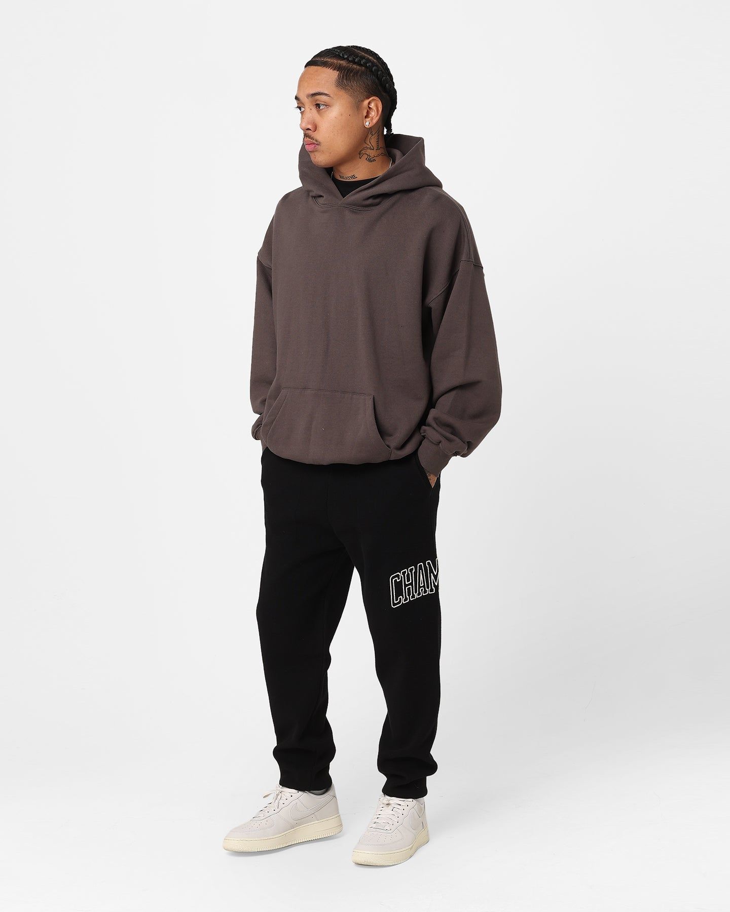 Champion Lifestyle Knitted Joggers Black sold by Culture Kings product image thumbnail 2