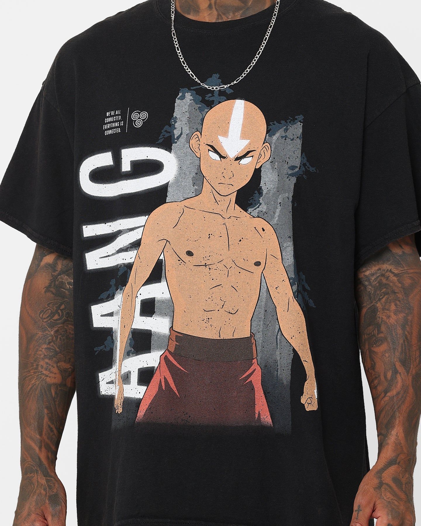 Goat Crew X Avatar: The Last Airbender Aang Vintage T-Shirt Black Wash sold by Culture Kings product image thumbnail 3