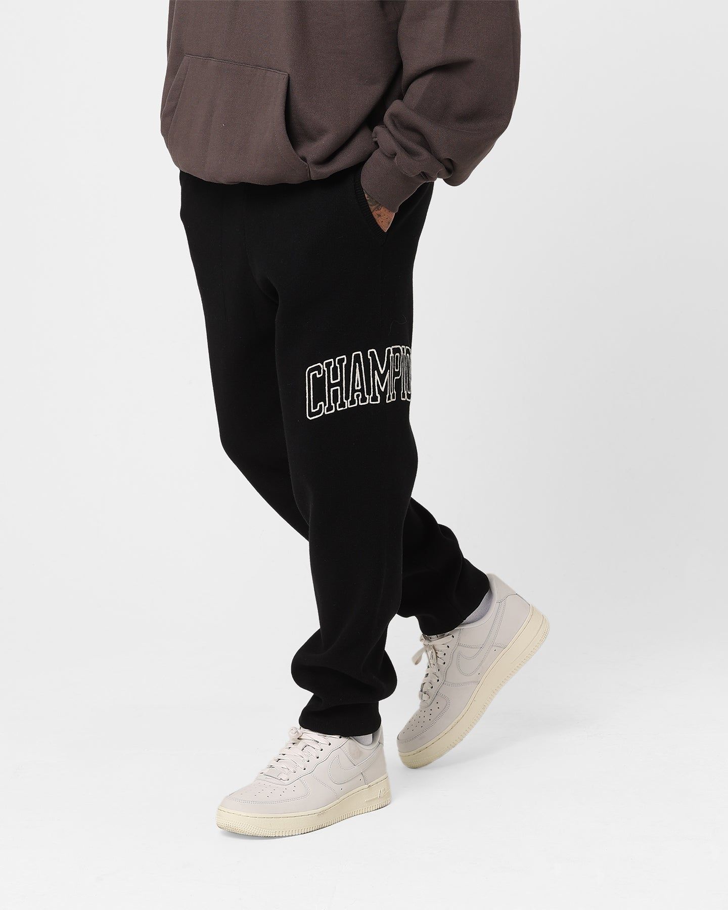 Champion Lifestyle Knitted Joggers Black sold by Culture Kings product image thumbnail 5