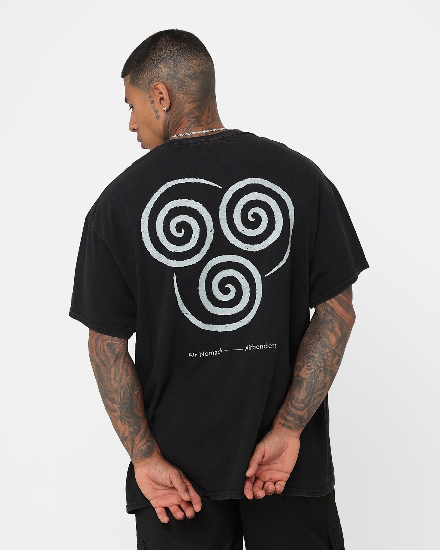 Goat Crew X Avatar: The Last Airbender Aang Vintage T-Shirt Black Wash sold by Culture Kings product image thumbnail 2