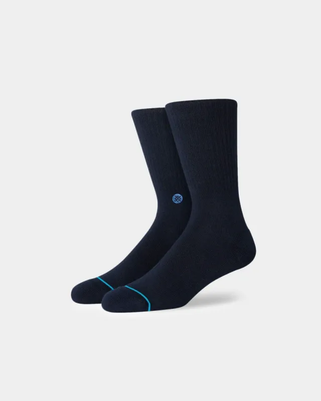 Stance Icon Athletic Sock Dark Navy sold by Culture Kings