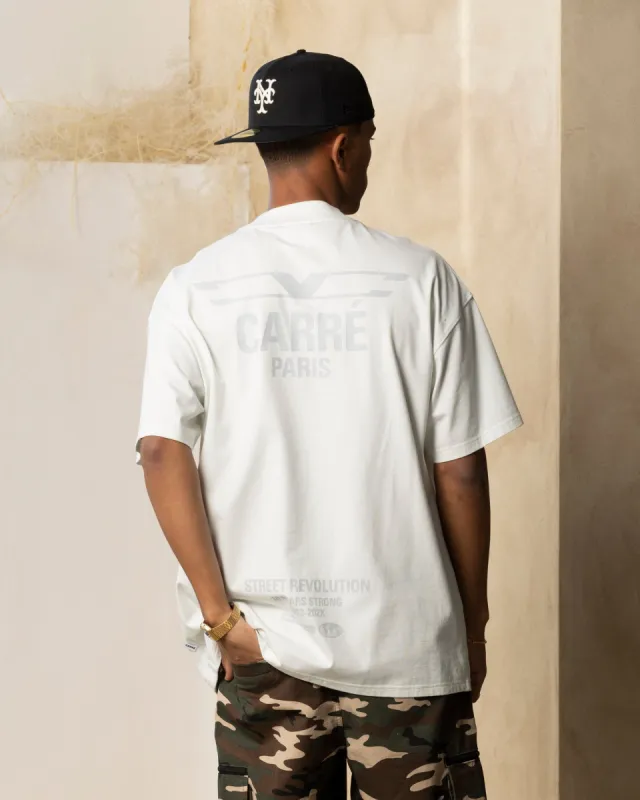 Carre Revolution Oversized T-Shirt Ice Grey sold by Culture Kings