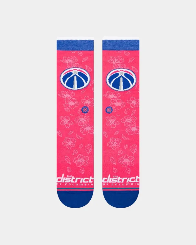 Stance X NBA Washington Wizards CE 2023 Socks Pink sold by Culture Kings