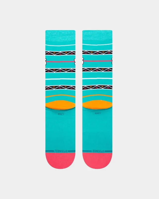 Stance X NBA San Antonio Spurs CE 2023 Socks Teal sold by Culture Kings