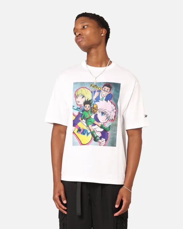 Reebok X Hunter X Hunter Heroes T-Shirt White sold by Culture Kings