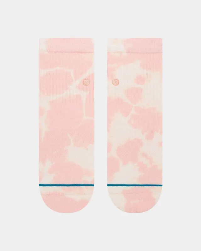 Stance Women's Relevant Quarter Socks Pink sold by Culture Kings