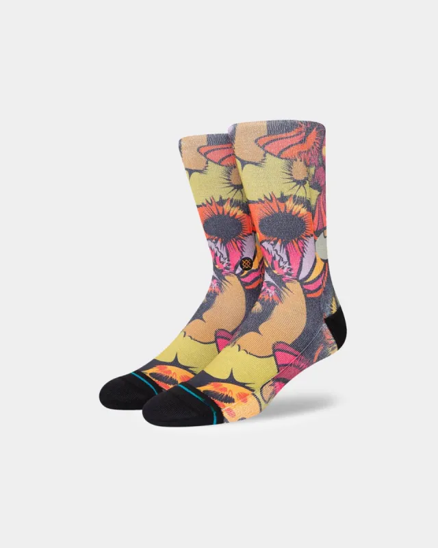 Stance Gooey Crew Socks Black sold by Culture Kings