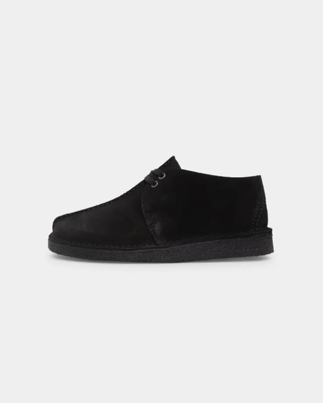 Clarks Originals Desert Trek (M) Black Suede sold by Culture Kings