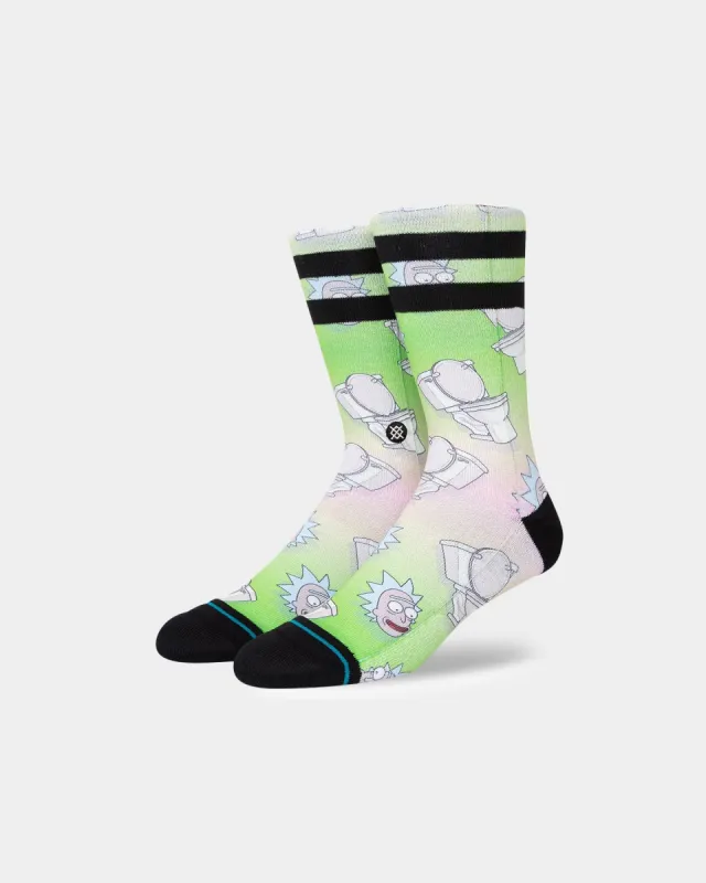 Stance X Rick And Morty The Seat Socks Multi-Coloured sold by Culture Kings
