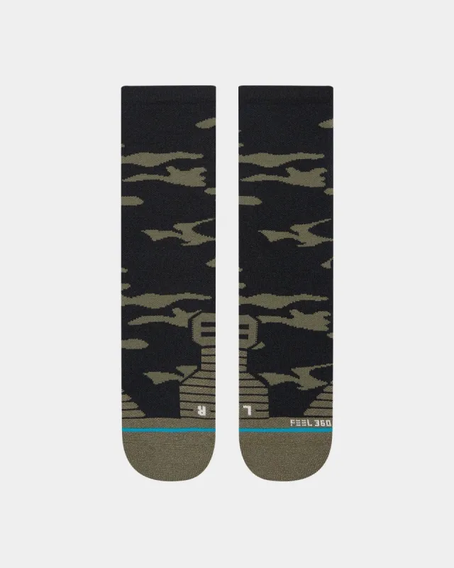 Stance Klickers Crew Socks Camo sold by Culture Kings