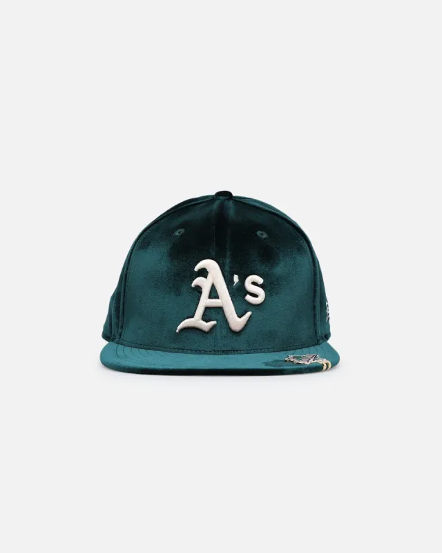 New Era Oakland Athletics 'Velvet Visor Clip' 59FIFTY Fitted OTC sold by Culture Kings
