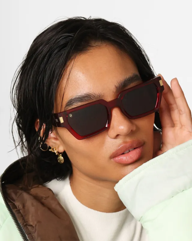 9FIVE Locks Sunglasses Maroon made by Culture Kings