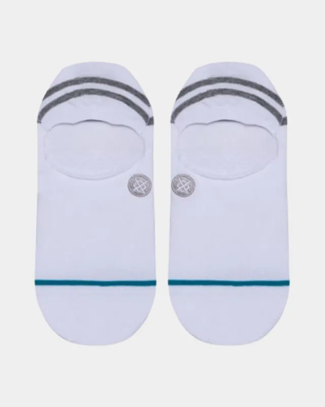 Stance Gamut 2 No-Show Socks White sold by Culture Kings