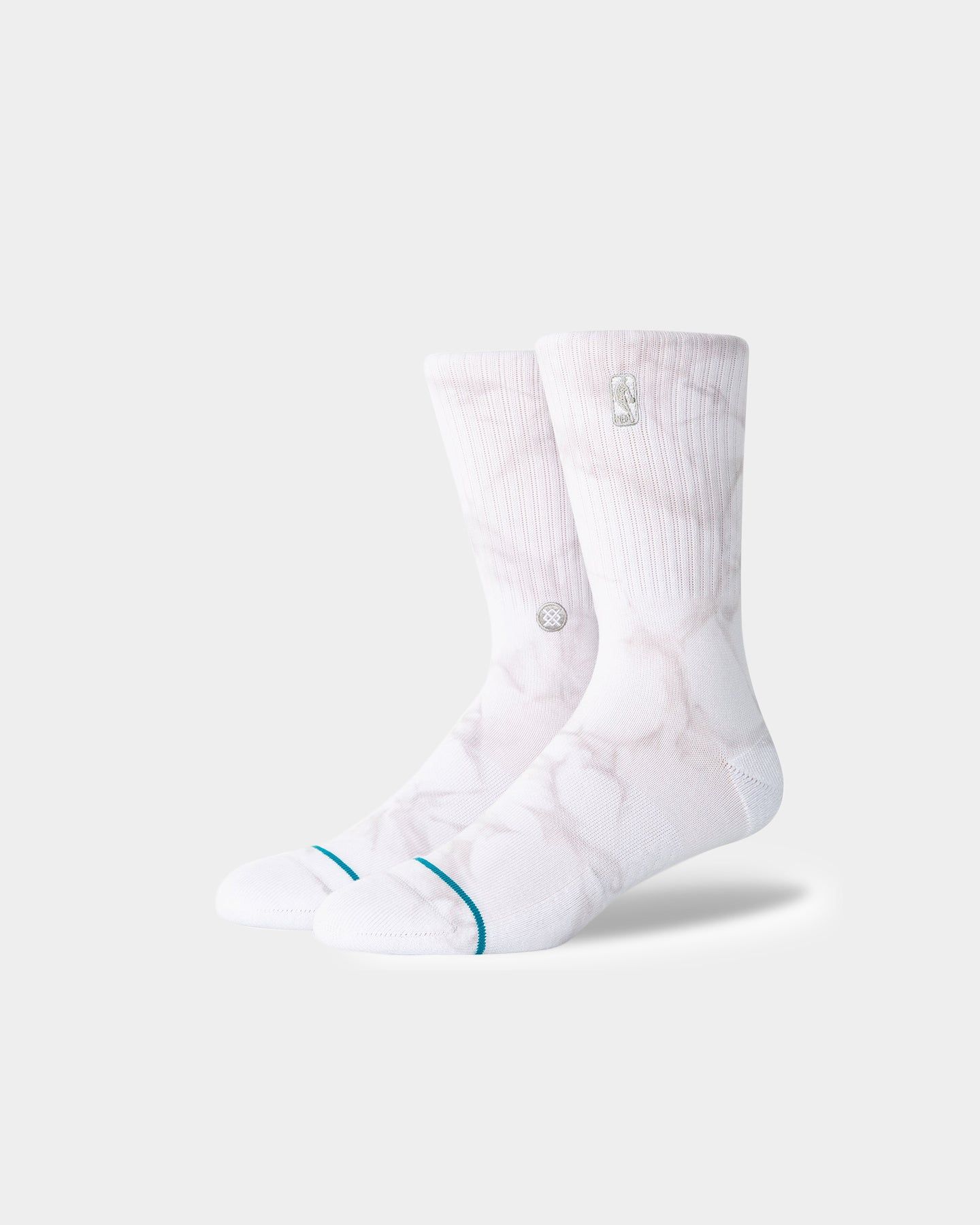 Stance X NBA Logoman Dye Crew Socks Light Grey sold by Culture Kings product image thumbnail 2