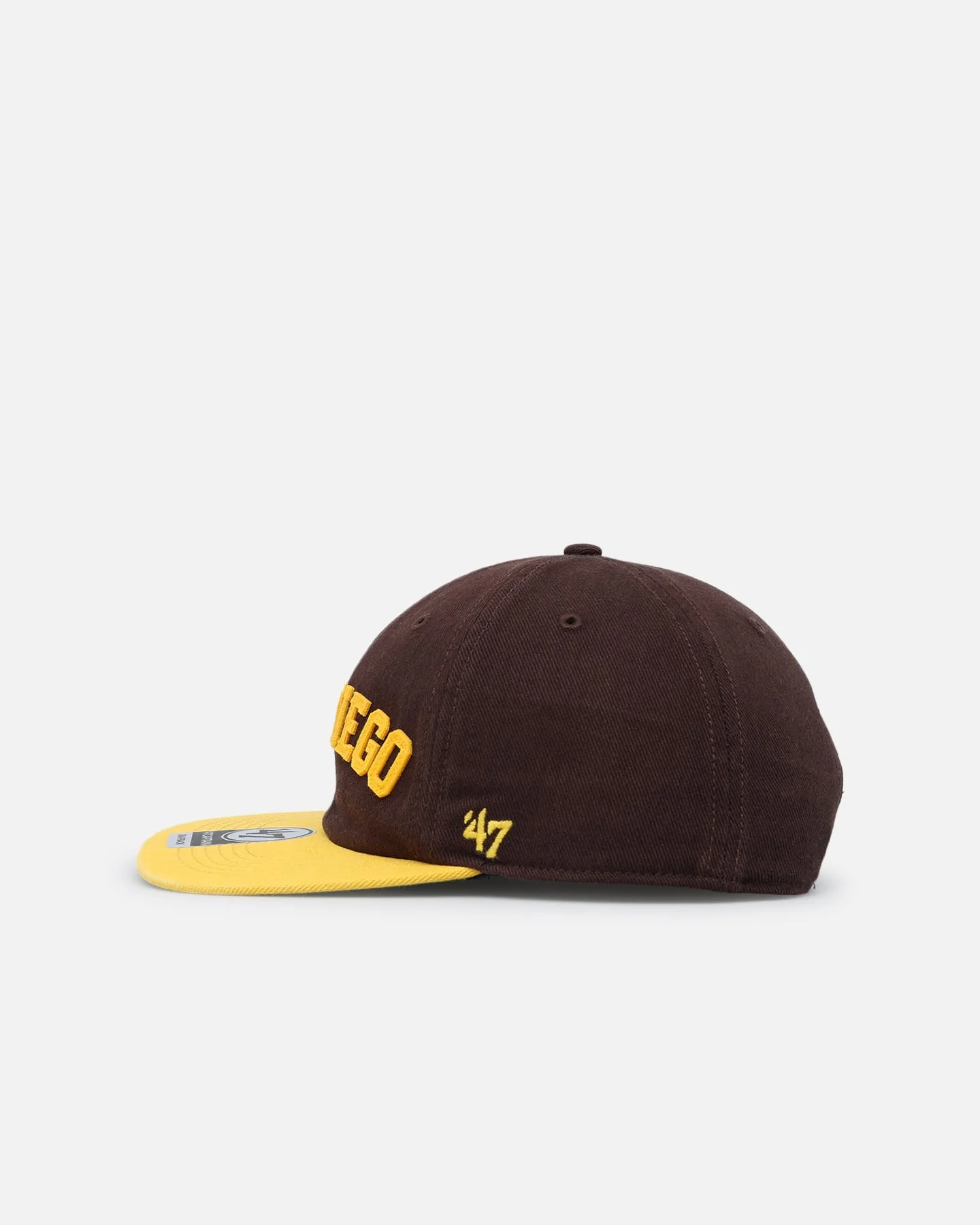 47 Brand San Diego Padres 'Legacy 47 Captain RL' Club Legacy '47 Captain Snapback Brown sold by Culture Kings product image thumbnail 4