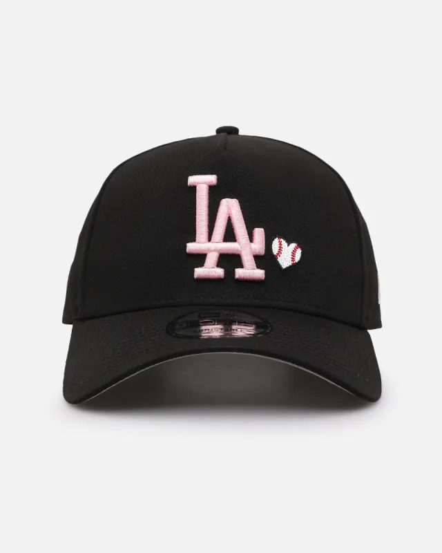 New Era Los Angeles Dodgers 'Opening Day' 9FORTY A-Frame Snapback Black/Pink sold by Culture Kings