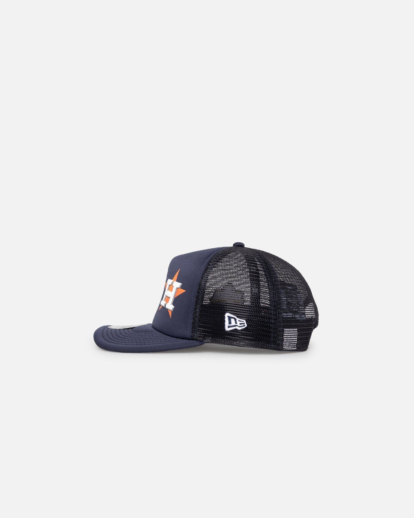 New Era Houston Astros Pre-Curved Golfer Trucker Snapback Navy sold by Culture Kings product image thumbnail 4