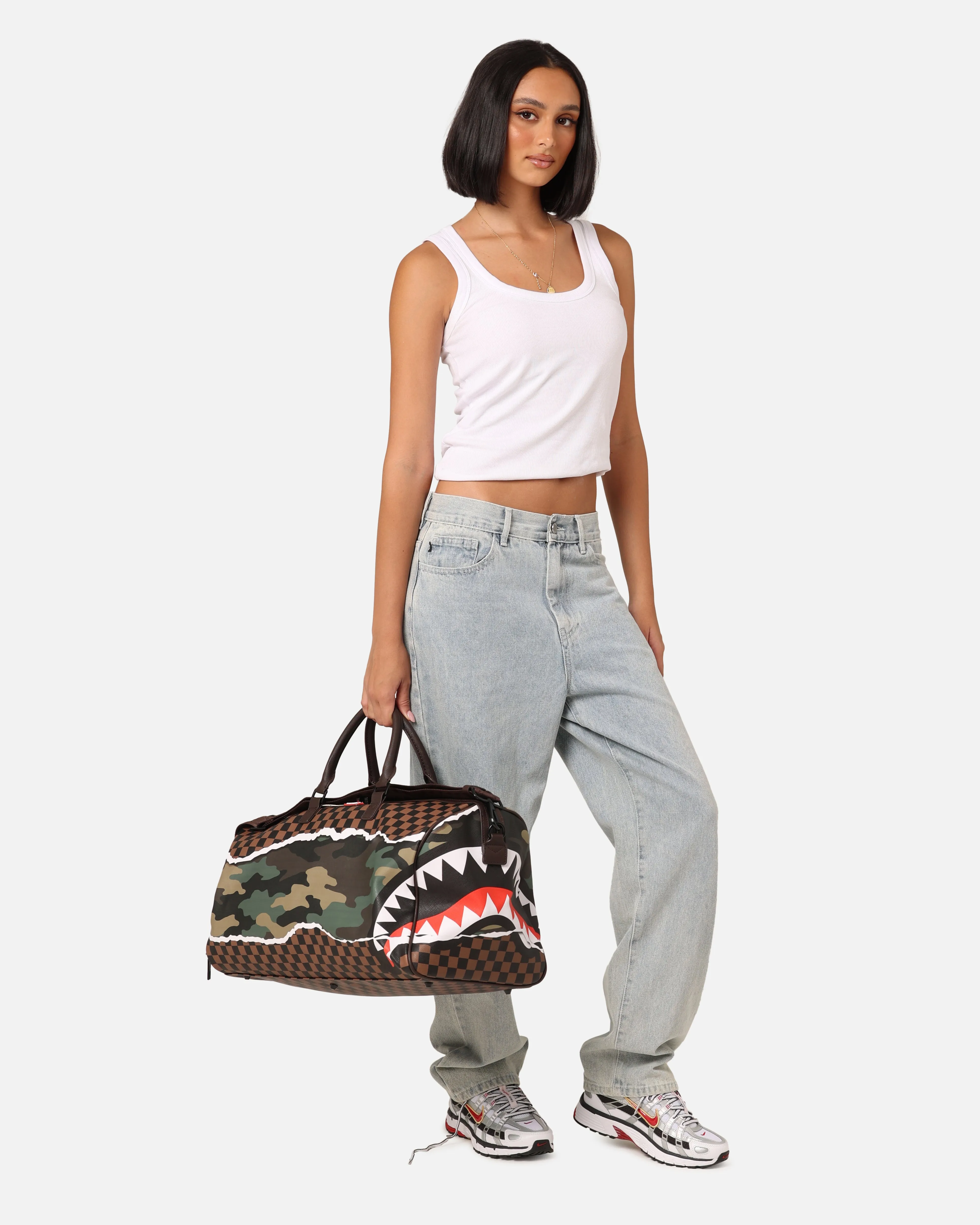 Sprayground Tear It Up Camo Duffle Bag Multi sold by Culture Kings product image thumbnail 3