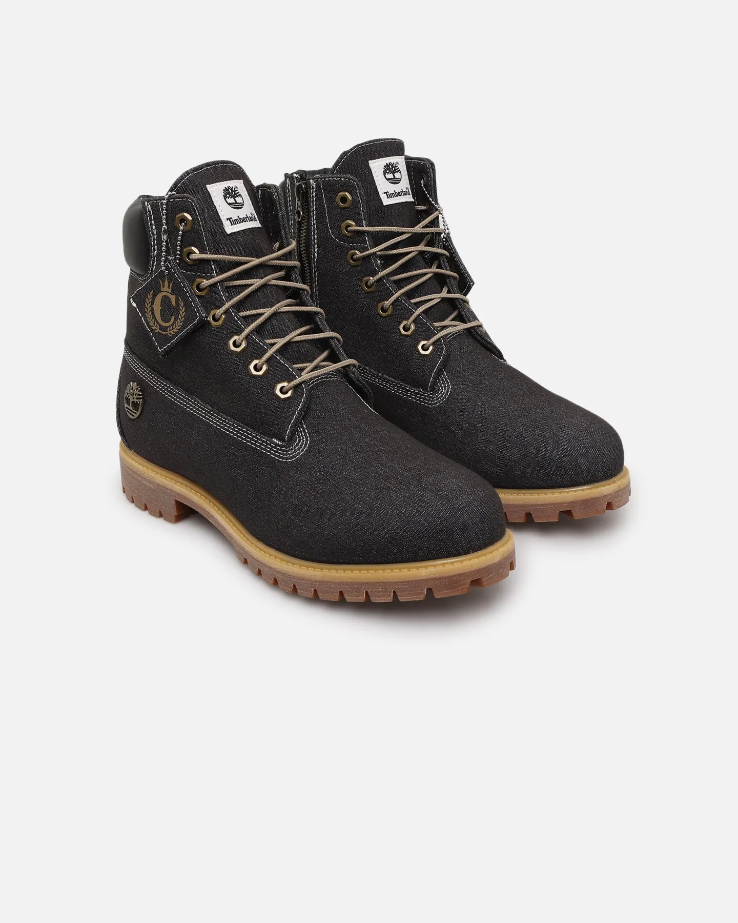 Timberland X Culture Kings 6" Black Denim Premium Boot Black Denim sold by Culture Kings product image thumbnail 2