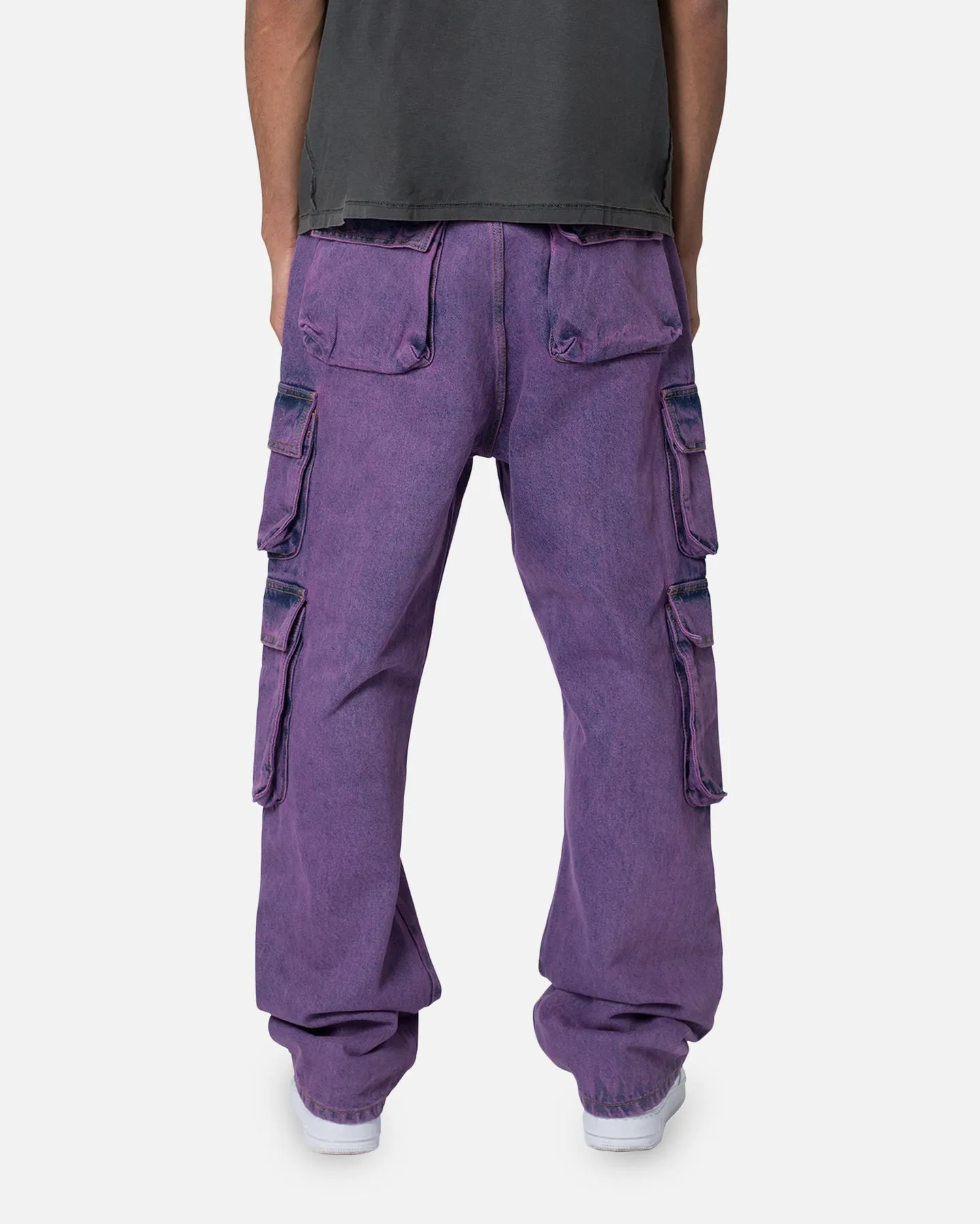 MNML V580 Baggy Cargo Pants Purple sold by Culture Kings product image thumbnail 4