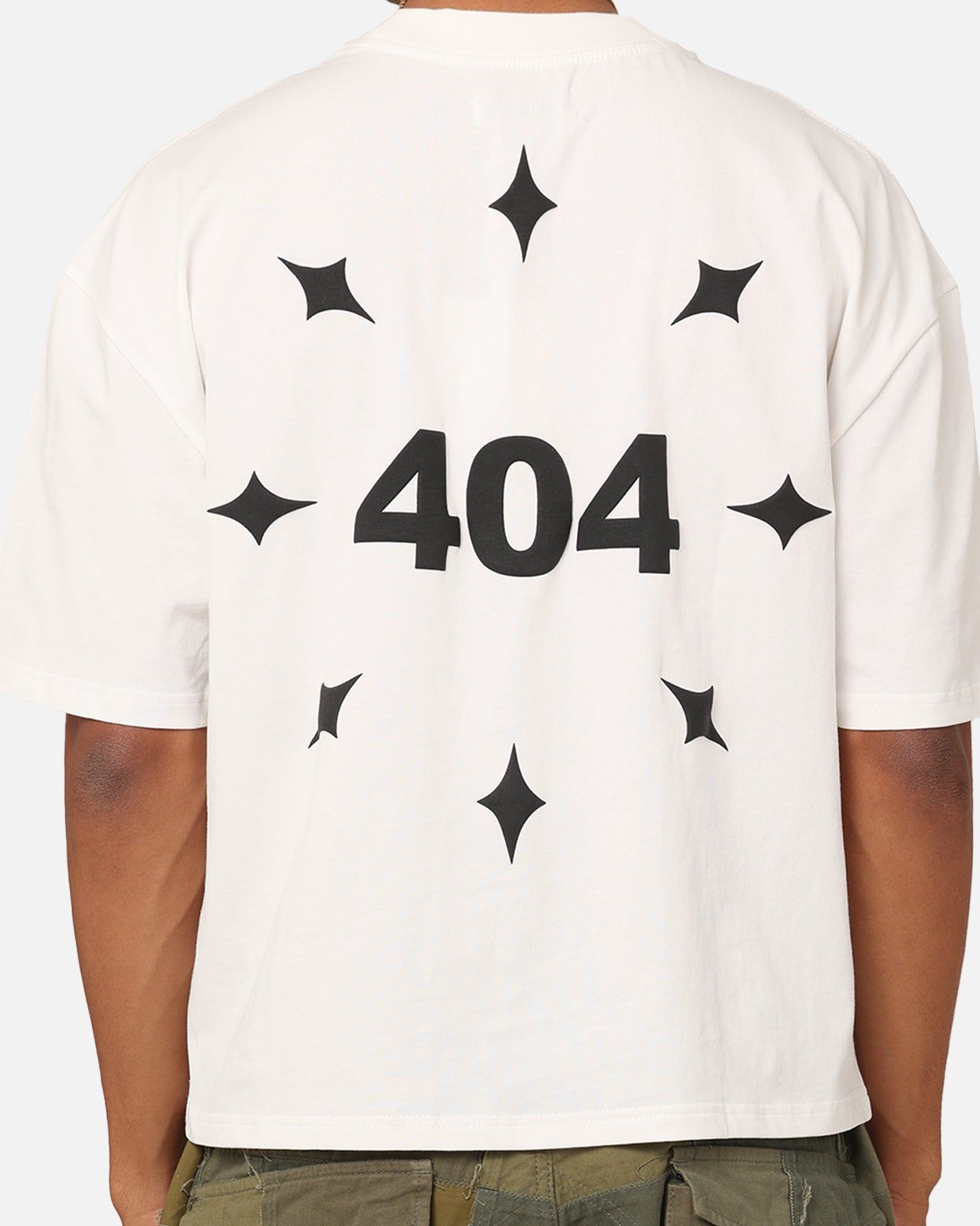 404 Mid Century Art T-Shirt Off White sold by Culture Kings product image thumbnail 5