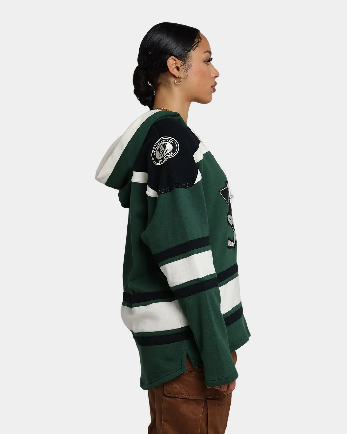 47 Brand Anaheim Ducks Superior Lacer Hoodie Dark Green sold by Culture Kings product image thumbnail 5