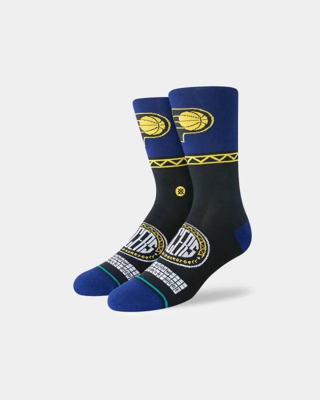 Stance X NBA Indiana Pacers 2023 Socks Black sold by Culture Kings