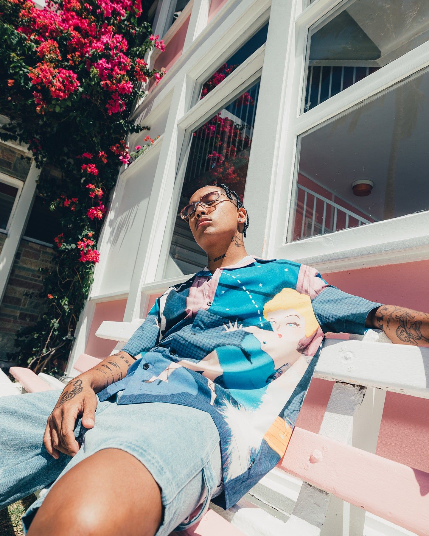 Playboy By CK Pop Party Shirt Blue sold by Culture Kings product image thumbnail 2