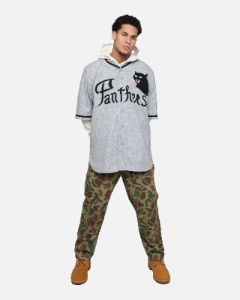 Ebbets Field Flannels Montreal Black Panthers 1936 Jersey Grey sold by Culture Kings