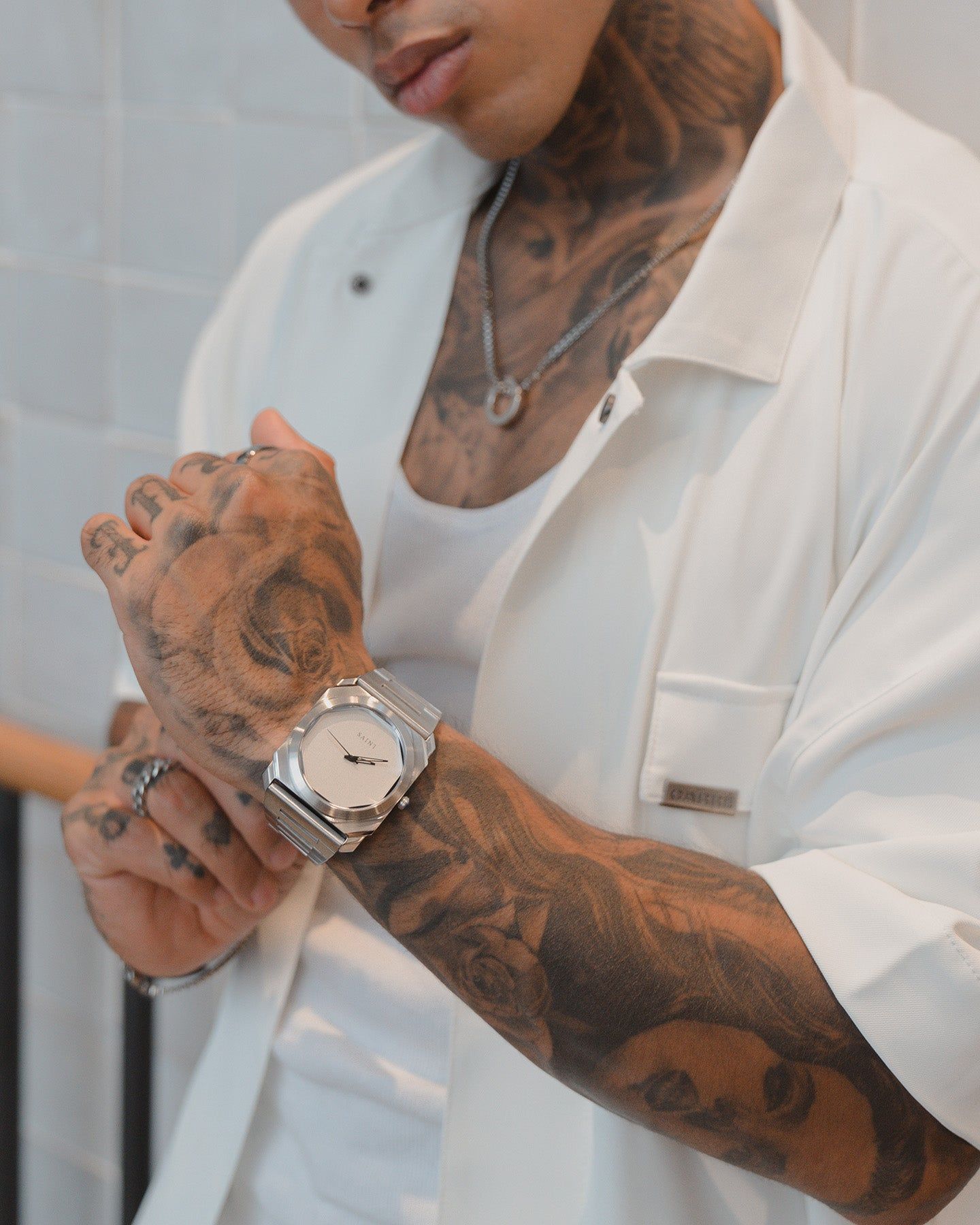 Saint Morta Jax Annex Watch Silver sold by Culture Kings