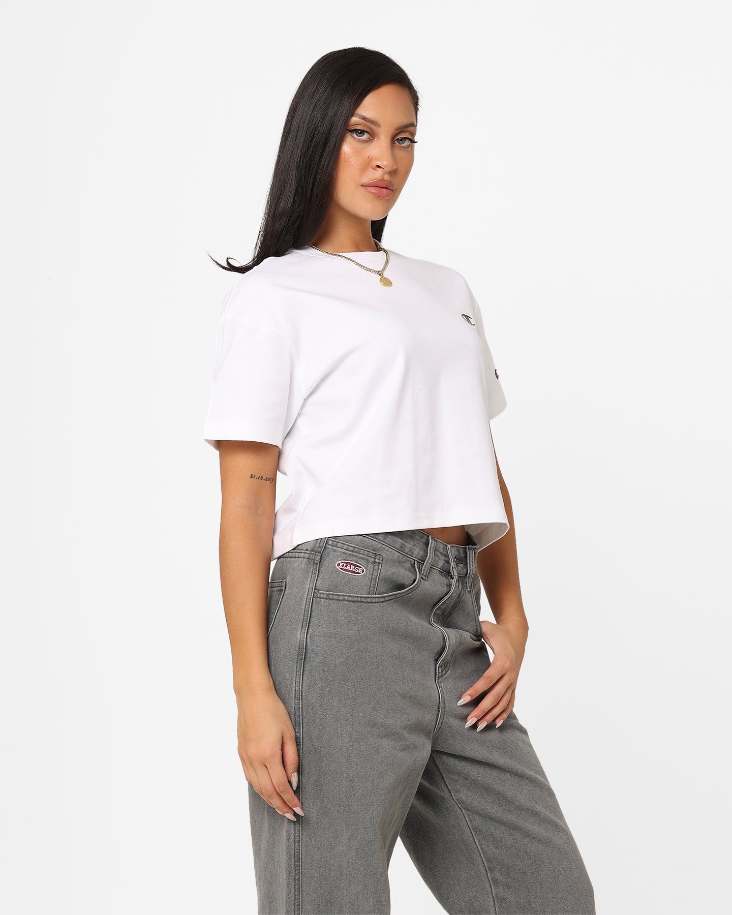 Champion Women's Rochester Base T-Shirt White sold by Culture Kings product image thumbnail 5