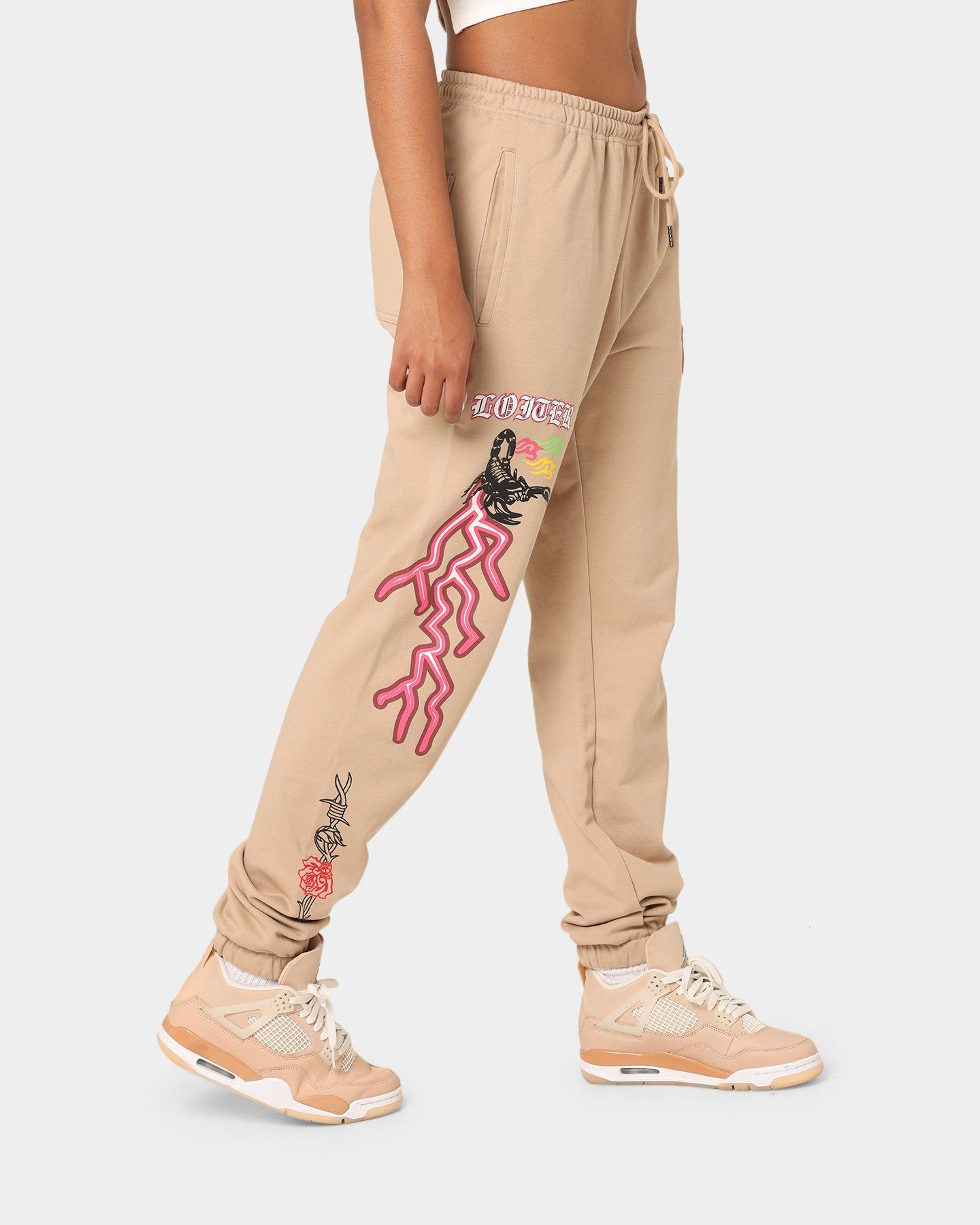 Loiter Hydra Track Pants Tan sold by Culture Kings product image thumbnail 5