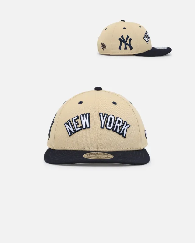New Era X Felt New York Yankees 9FIFTY Snapback Vegas Gold sold by Culture Kings
