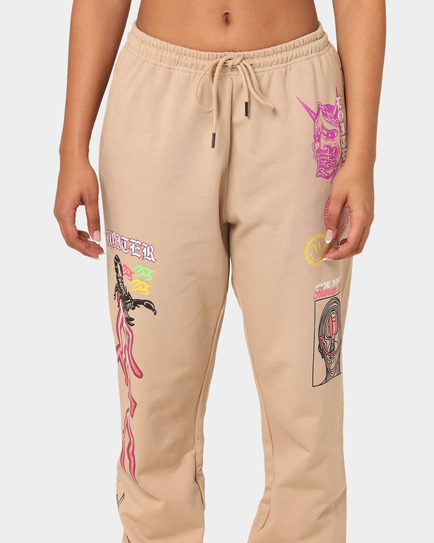 Loiter Hydra Track Pants Tan sold by Culture Kings product image thumbnail 3