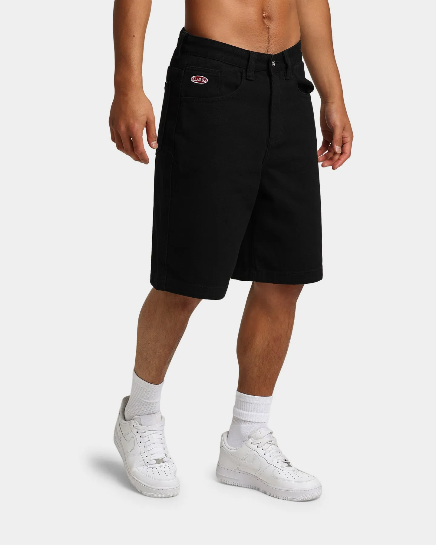 X-Large Bull Denim 91 Shorts Black Denim sold by Culture Kings