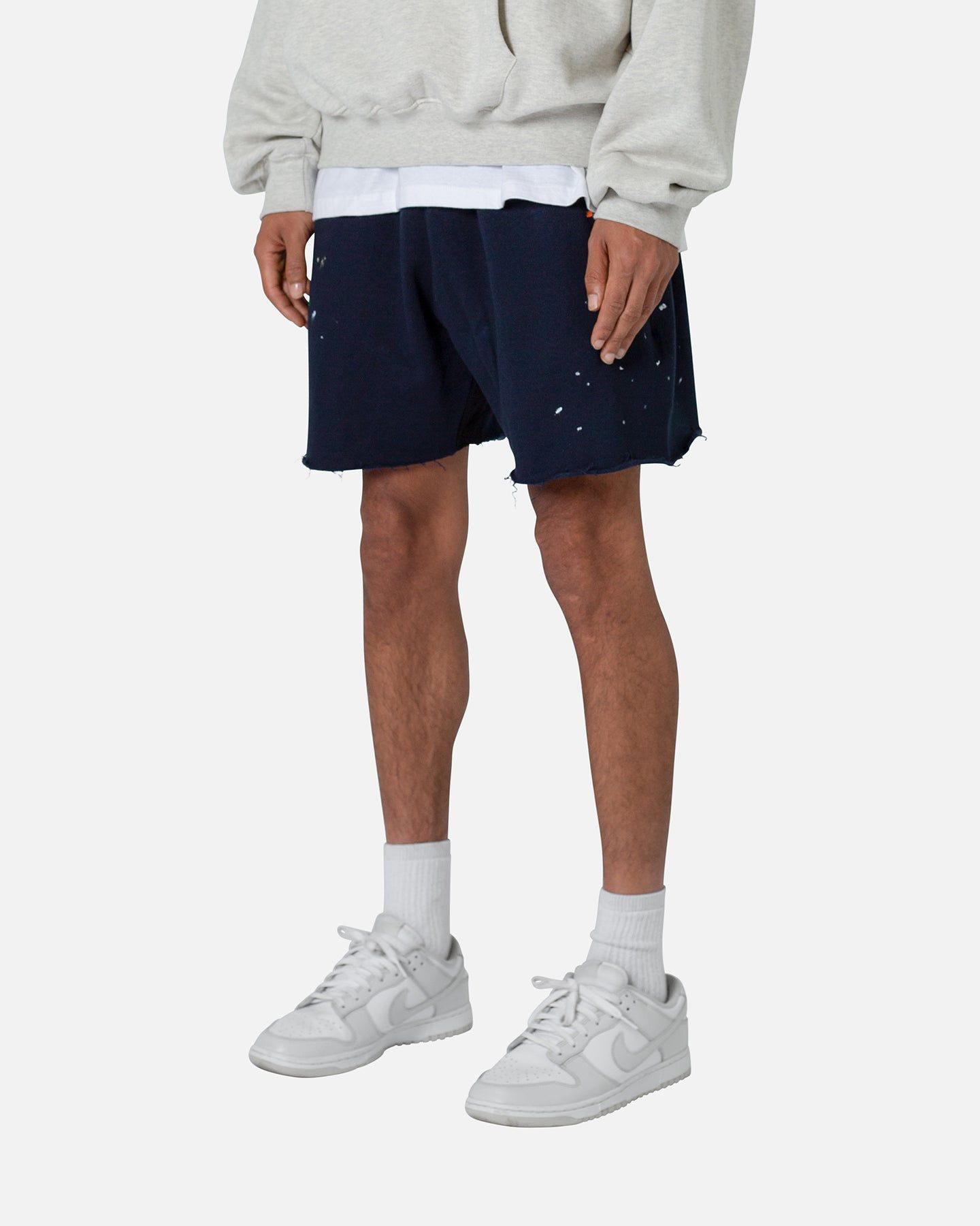 MNML Contrast Paneled Sweatshorts Navy sold by Culture Kings product image thumbnail 2