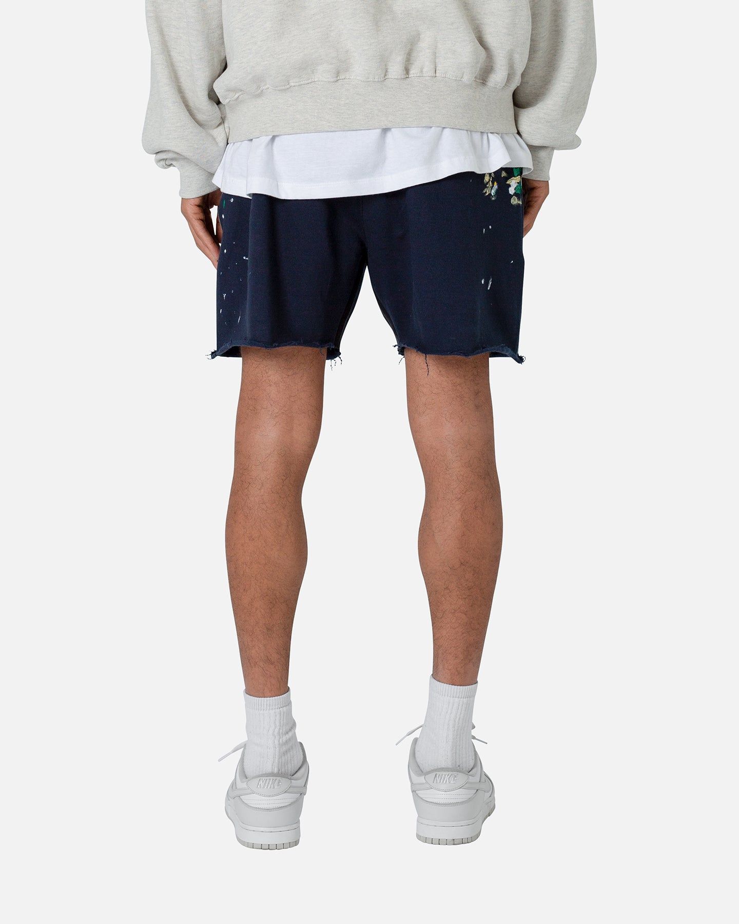 MNML Contrast Paneled Sweatshorts Navy sold by Culture Kings product image thumbnail 4